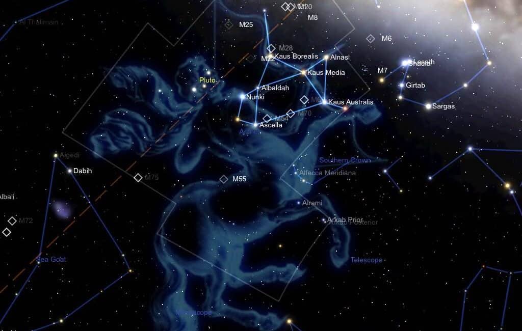 Nyilas (Sagittarius) csillagkép