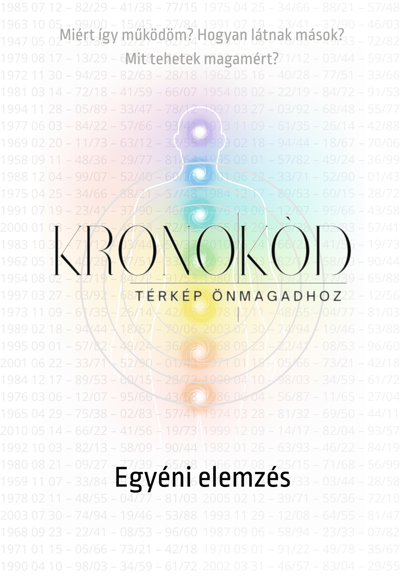 KronoKód: Egyéni elemzés