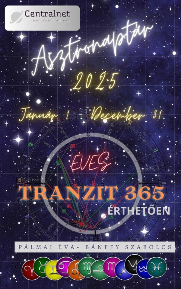 Tranzit 365 - Asztronaptár (2025 január-december)