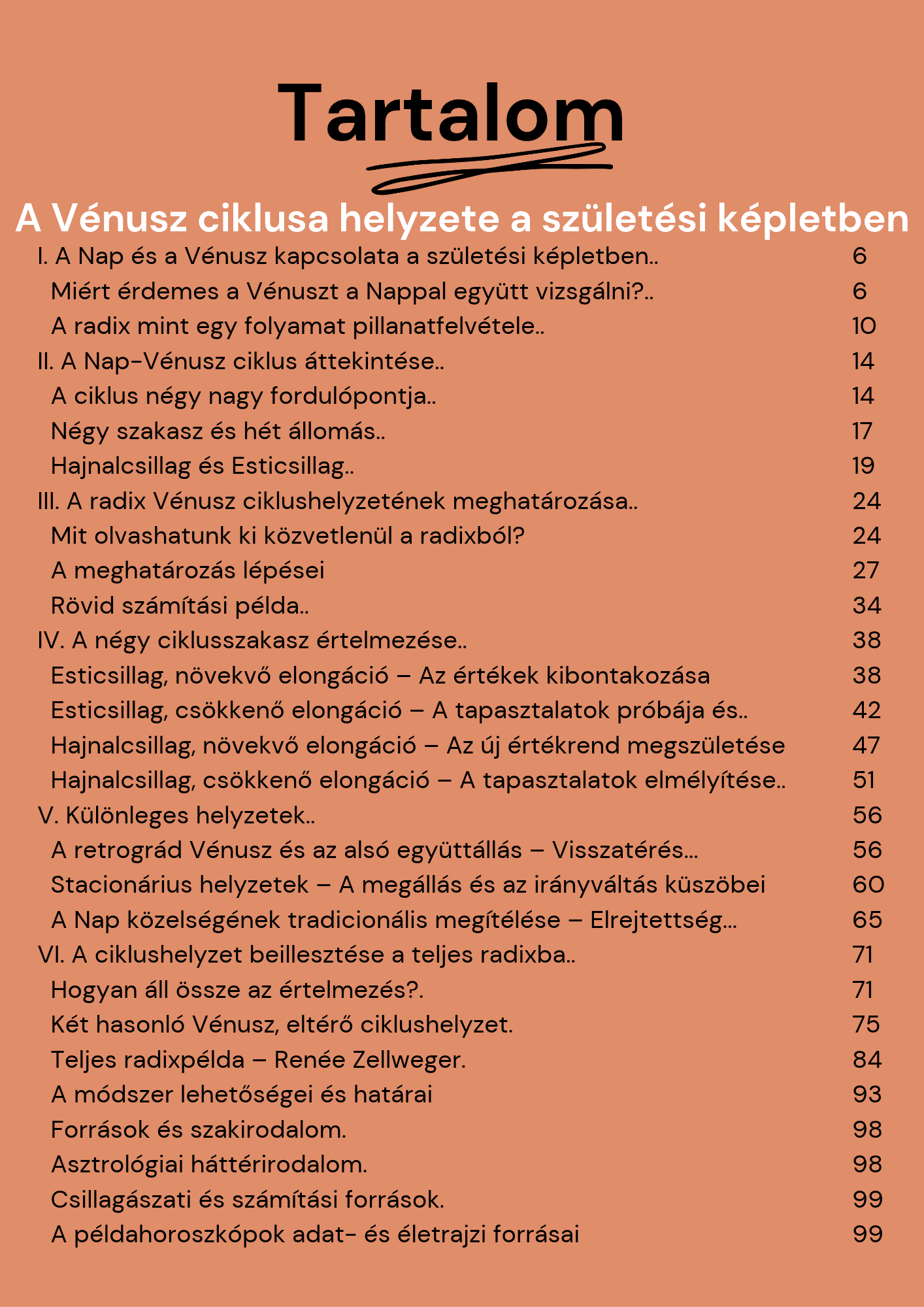 A Vénusz ciklikus helyzete a születési képletben - Pálmai Éva, Bánffy Szabolcs – 2 kép